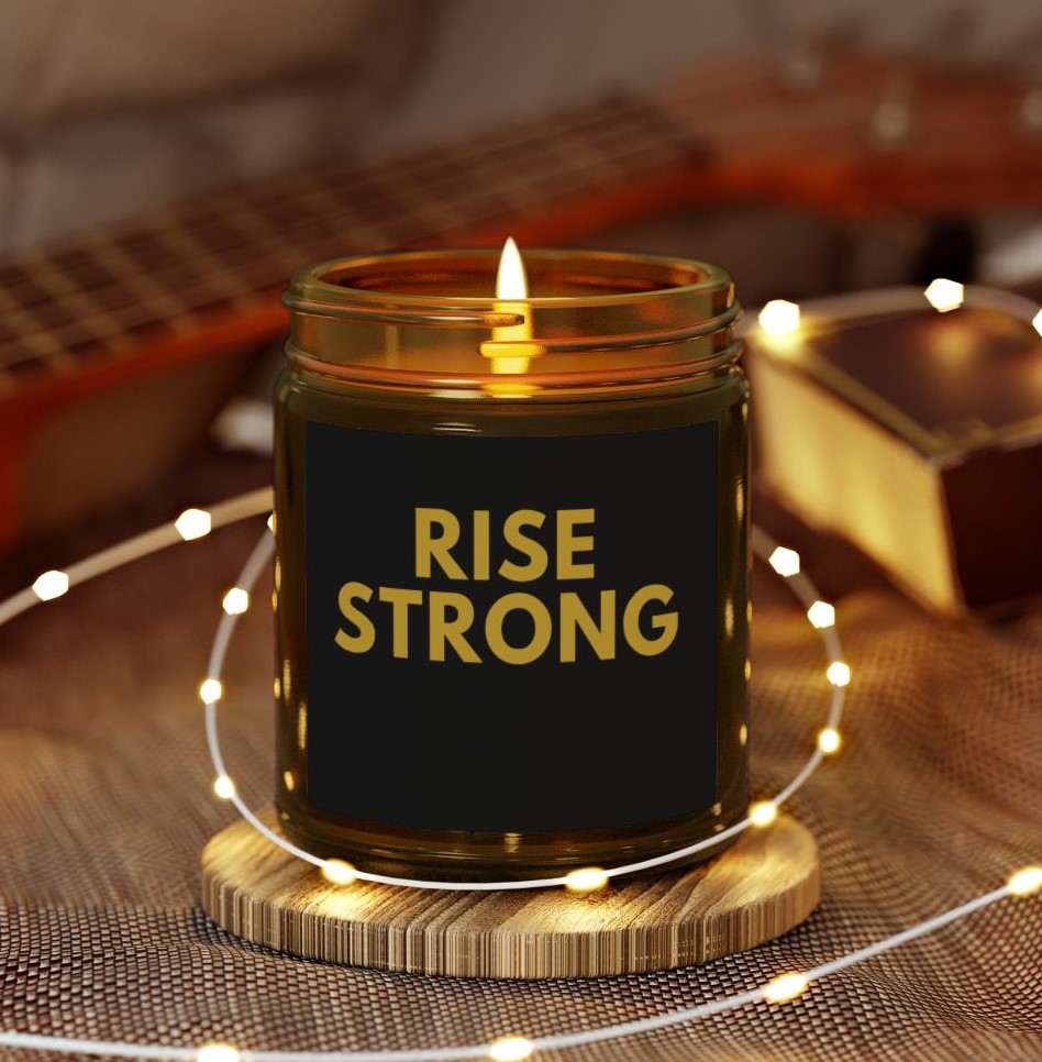 AntiFragilityCo Candle - RISE STRONG
